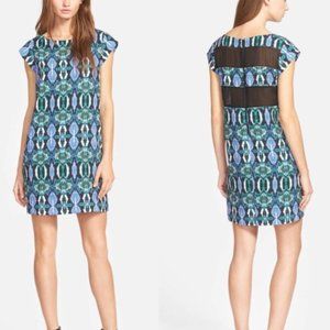 New Sam Edelman Snake Dress with Mesh Panel M